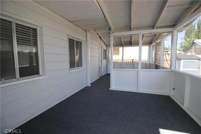 200 E St, Taft, CA 93268 - view of unfurnished sunroom