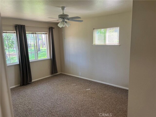 6322 Harvey, Paradise, CA 95969 - carpeted spare room with ceiling fan and baseboards