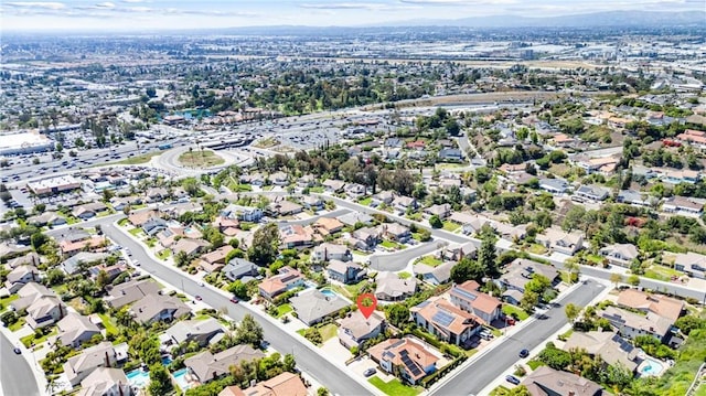 2223 E Vista Mesa Way, Orange, CA 92867 - aerial view of property's location with nearby suburban area