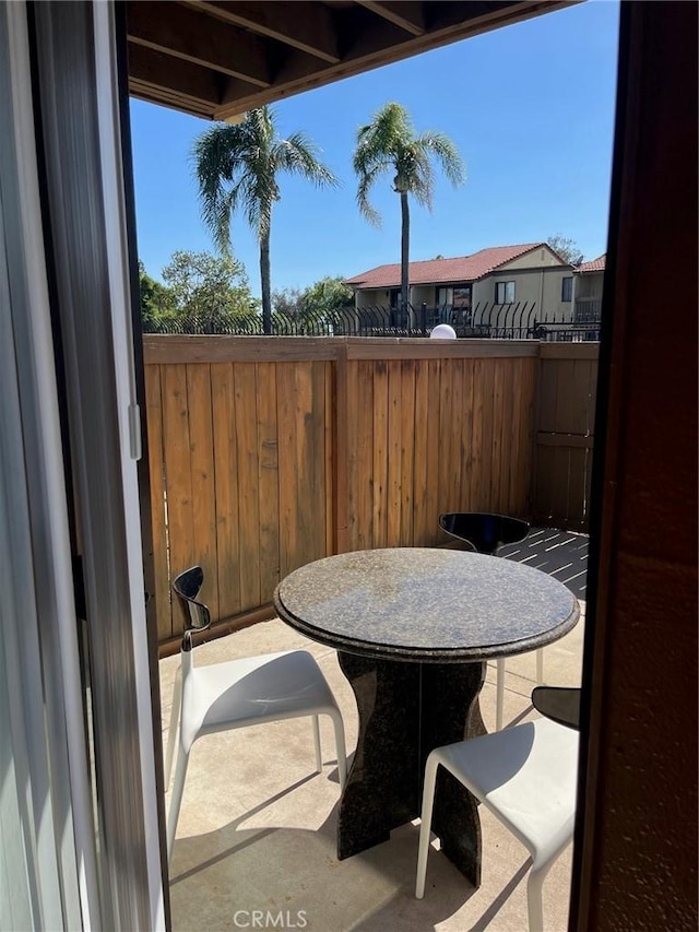 view of patio / terrace