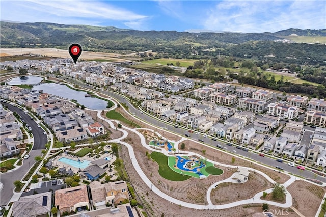 31 Jubilee Way, Rancho Mission Viejo, CA 92694 - aerial view of property and surrounding area featuring nearby suburban area and a water and mountain view