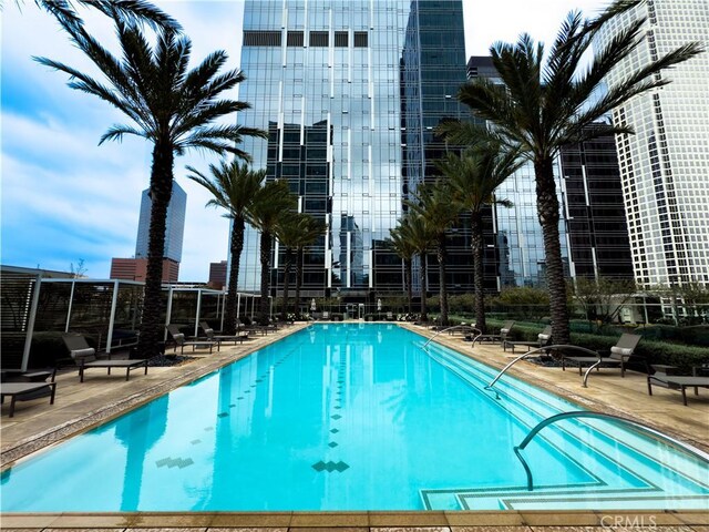 pool featuring a patio