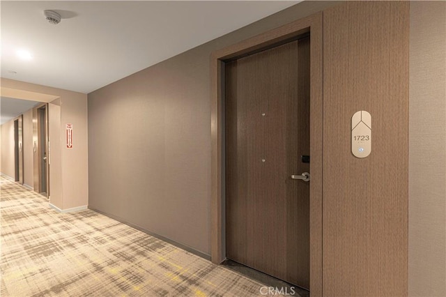 877 Francisco St Unit 1723, Los Angeles, CA 90017 - corridor with light colored carpet