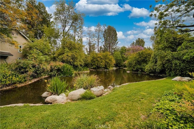 property view of water