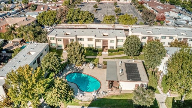 11813 Runnymede St Unit 44, North Hollywood, CA 91605 - birds eye view of property featuring a residential view