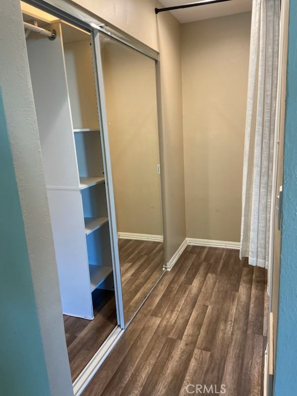 view of closet