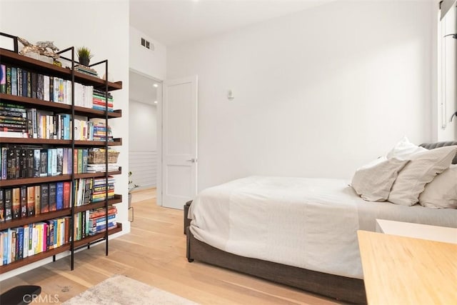 4322 Gentry Ave Unit 104, Studio City, CA 91604 - bedroom with visible vents and wood finished floors