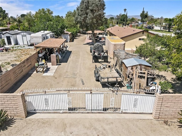 aerial view