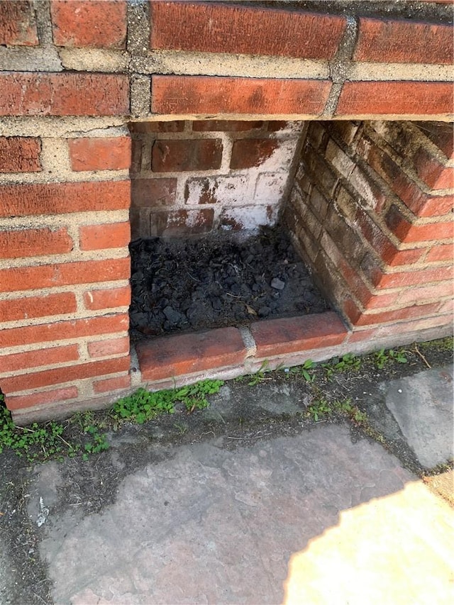 details with brick siding