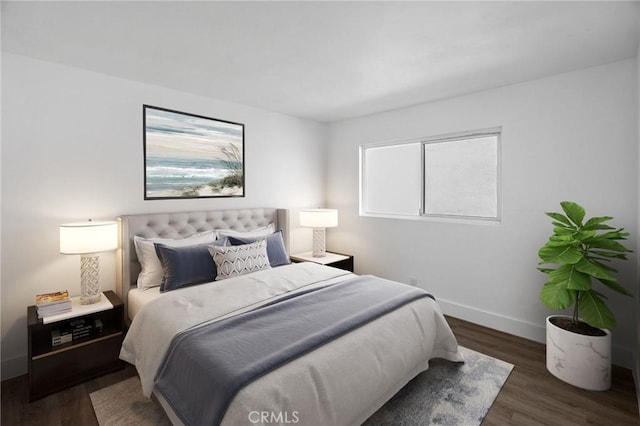 207 28th St, Newport Beach, CA 92663 - bedroom with wood finished floors and baseboards