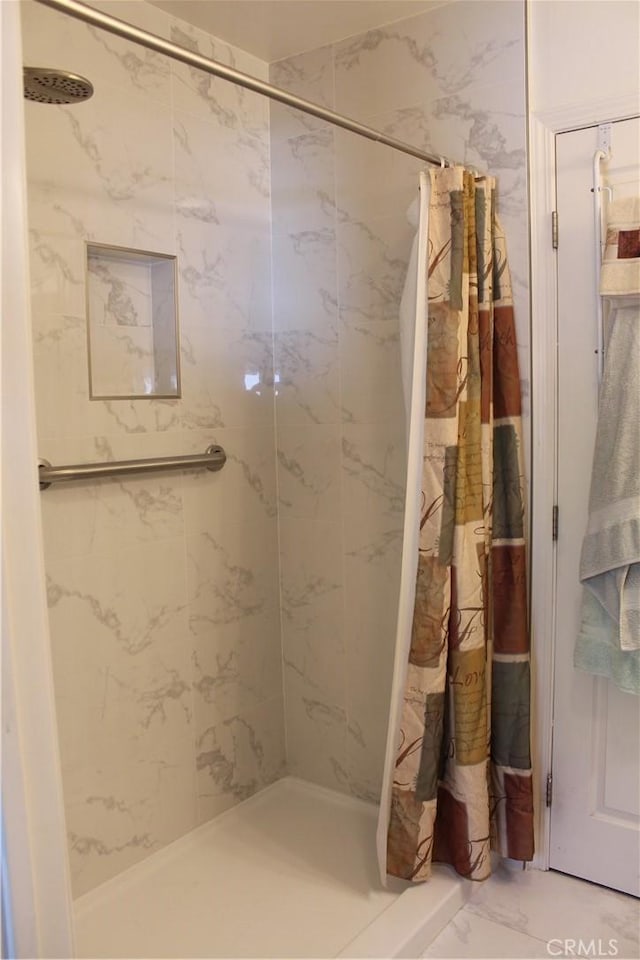 full bath with a stall shower