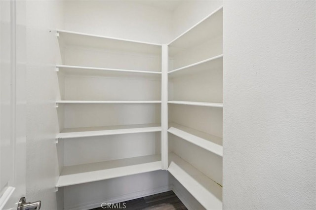 view of pantry