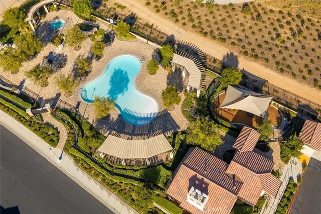 bird's eye view