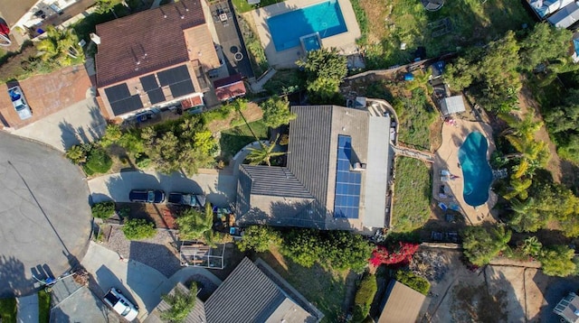 drone / aerial view