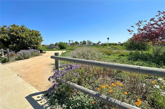 view of property's community featuring a rural view