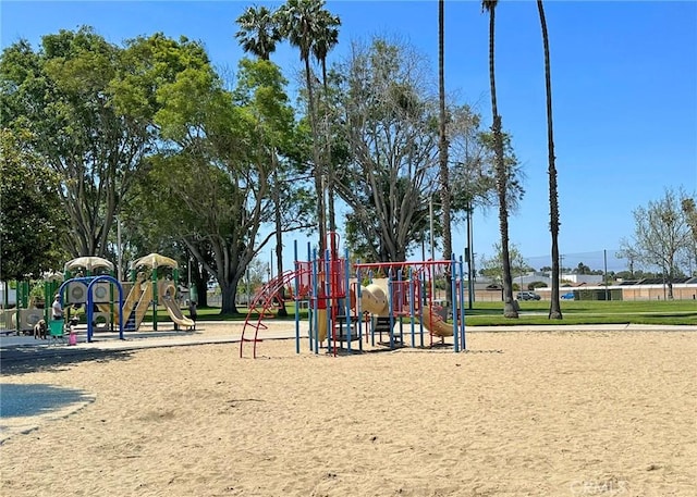 view of community playground