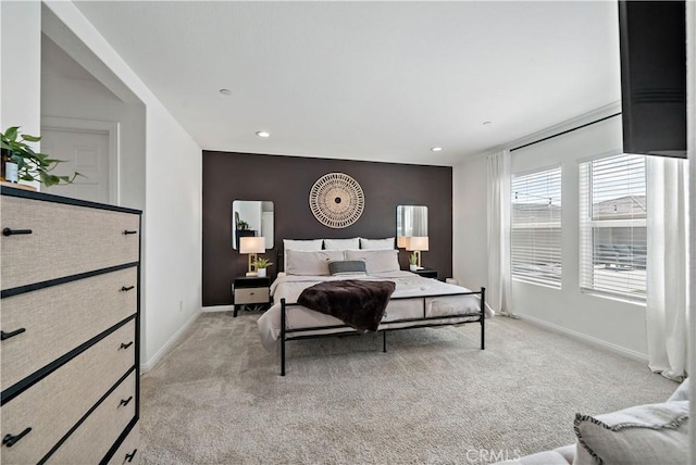 29101 Long Horn Ln, Winchester, CA 92596 - bedroom featuring light colored carpet, recessed lighting, and baseboards