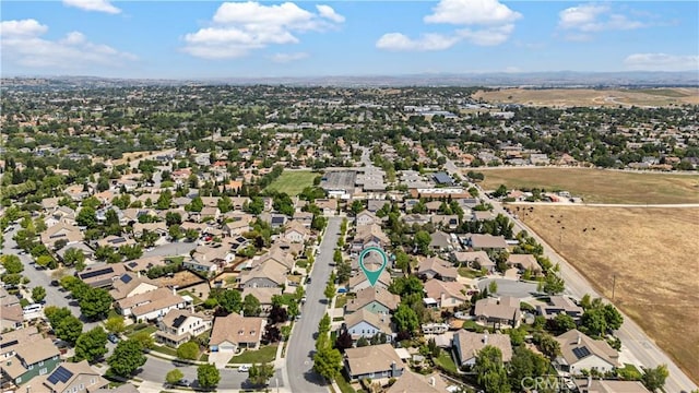 2612 Silverwood Way, Paso Robles, CA 93446 - aerial overview of property's location with nearby suburban area