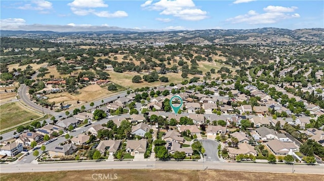 2612 Silverwood Way, Paso Robles, CA 93446 - aerial perspective of suburban area with mountains