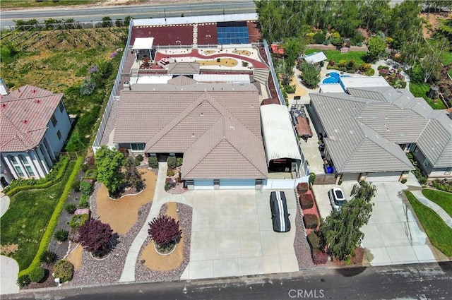 bird's eye view