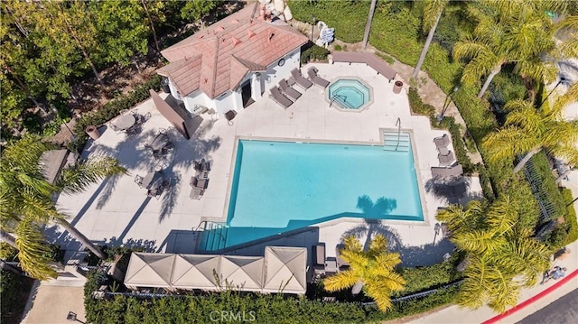 drone / aerial view