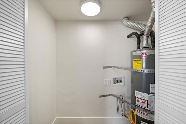 742 Eastshore Unit 98, Chula Vista, CA 91913 - utility room with strapped water heater
