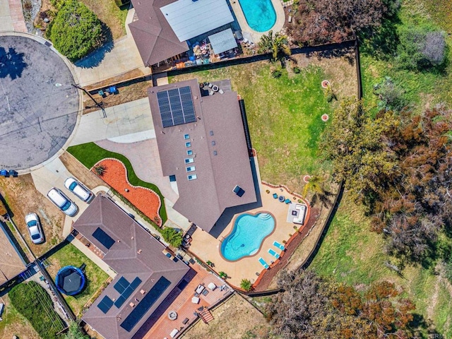 drone / aerial view