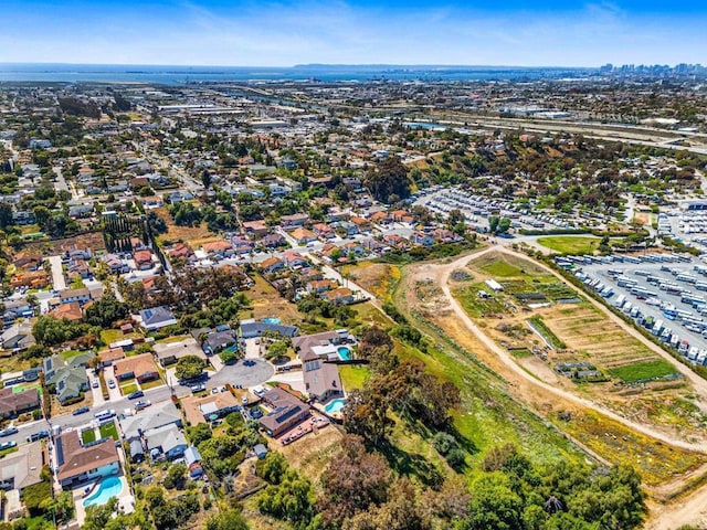 drone / aerial view