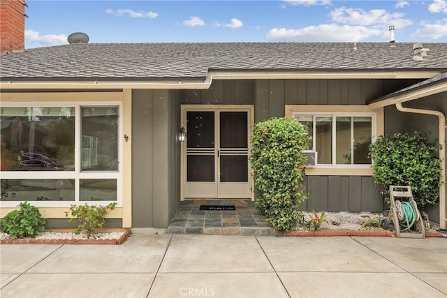 766 Harper St, Simi Valley, CA 93065 - doorway to property featuring a shingled roof