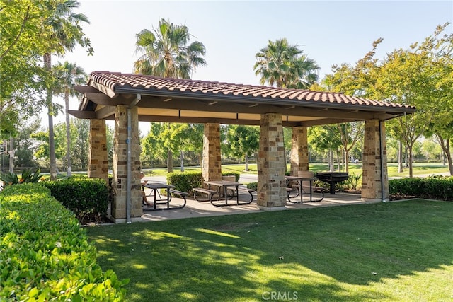 15 Clover, Lake Forest, CA 92630 - view of property's community with a gazebo and a lawn