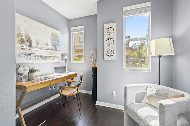 15 Clover, Lake Forest, CA 92630 - office with baseboards and wood finished floors