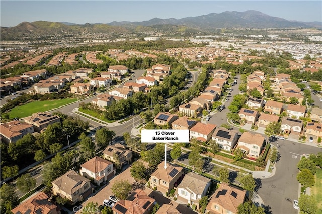 15 Clover, Lake Forest, CA 92630 - view of property location with nearby suburban area and mountains