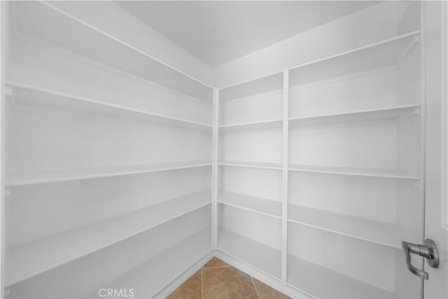 view of storage area