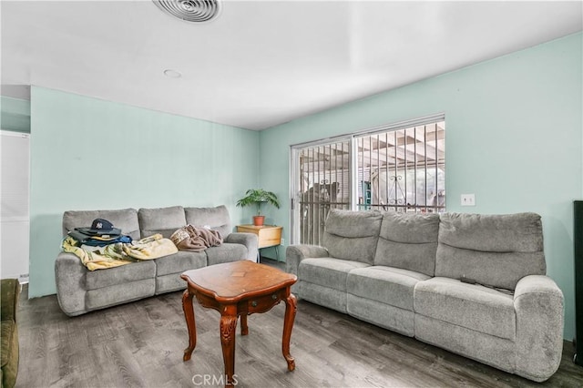 12036 Jouett St, Sylmar, CA 91342 - living area with wood finished floors
