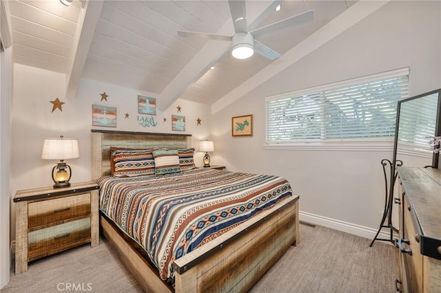 27550 N Bay Rd, Lake Arrowhead, CA 92352 - bedroom with light colored carpet and ceiling fan