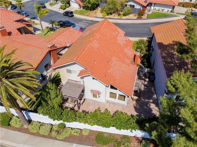 drone / aerial view