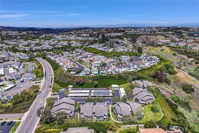 birds eye view of property featuring a residential view