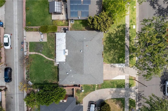 drone / aerial view
