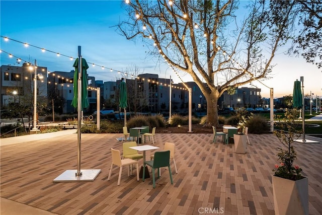 exterior space featuring a patio area