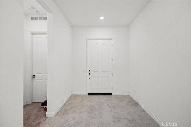 107 Frontier, Irvine, CA 92620 - foyer with baseboards and recessed lighting