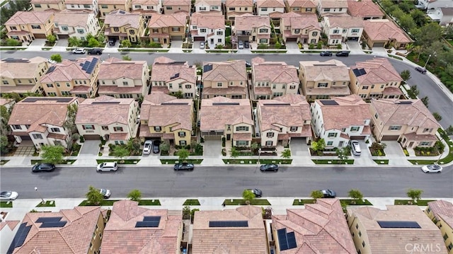birds eye view of property featuring a residential view
