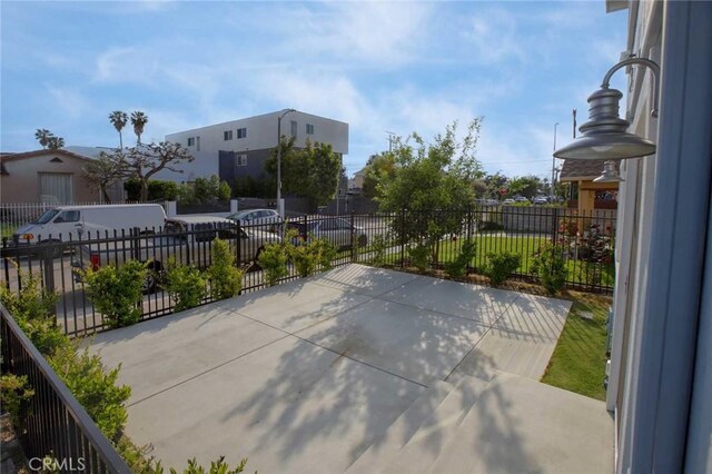 5459 Carlin St, Los Angeles, CA 90016 - view of patio / terrace with fence