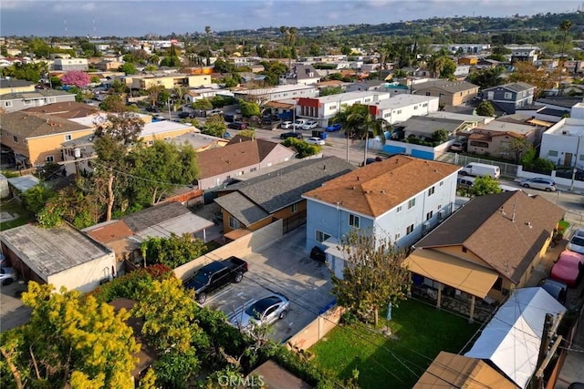 5459 Carlin St, Los Angeles, CA 90016 - bird's eye view with a residential view