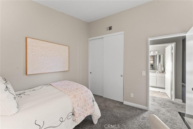 21340 Via Del Puma, Yorba Linda, CA 92887 - bedroom with carpet floors and a closet