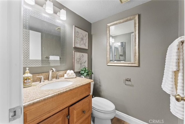 21340 Via Del Puma, Yorba Linda, CA 92887 - bathroom with vanity and a textured ceiling