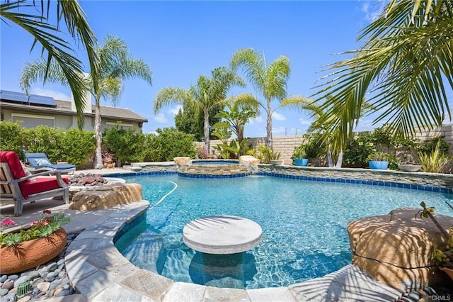 29291 Via Zamora, San Juan Capistrano, CA 92675 - view of swimming pool with a pool with connected hot tub