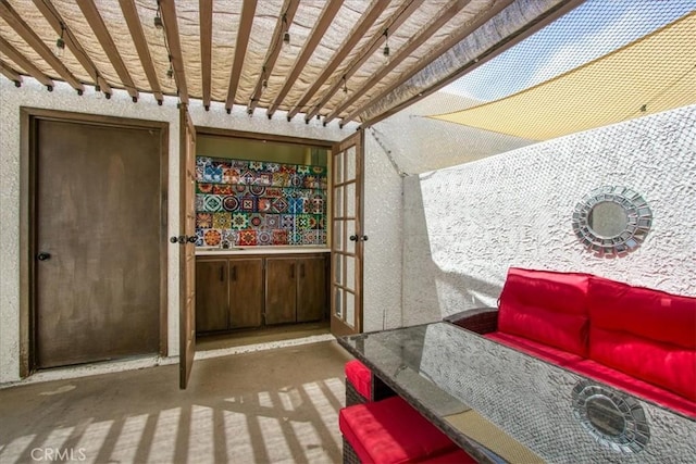 view of patio
