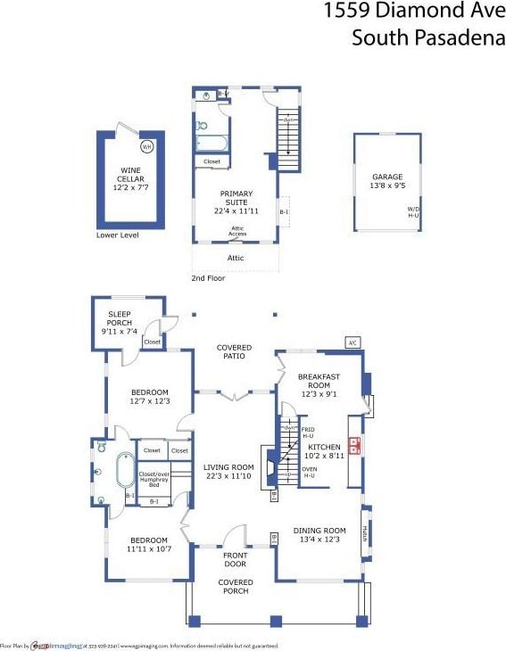 1559 Diamond Ave, South Pasadena, CA 91030 - view of layout