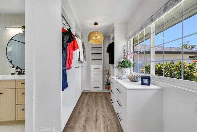 1467 N Kathleen Ln, Orange, CA 92867 - interior space featuring a sink and light wood finished floors
