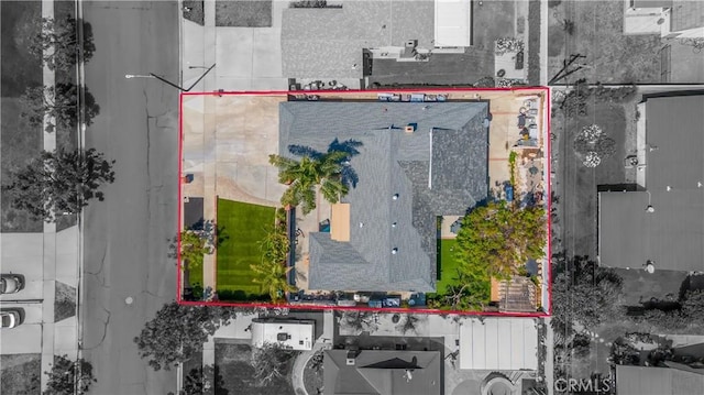 8784 Lurline St, Rancho Cucamonga, CA 91701 - aerial overview of property's location with property boundaries highlighted